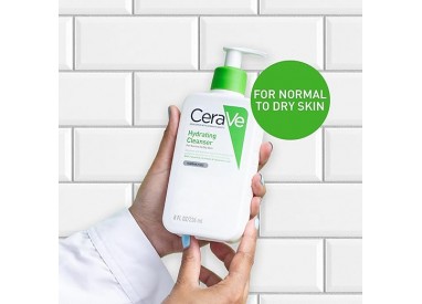 CeraVe Hydrating Cleanser for Normal to Dry Skin with Hyaluronic Acid 236ml