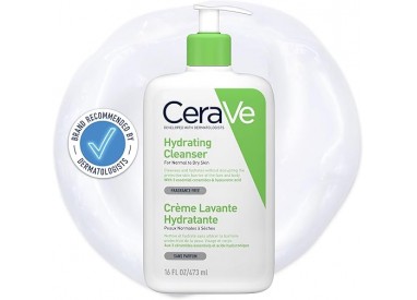 CeraVe Hydrating Cleanser for Normal to Dry Skin with Hyaluronic Acid 473ml