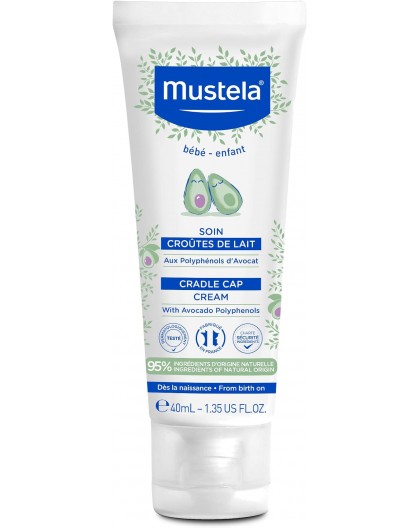Mustela Cradle Cap Cream – From Birth On - 40ml