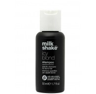 Milkshake Icy Blond Shampoo for Blond or Bleached Hair| Anti-yellow Shampoo 50ml