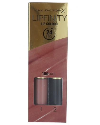 Max Factor Lipfinity Lip Colour 24 Hrs - 160 Iced