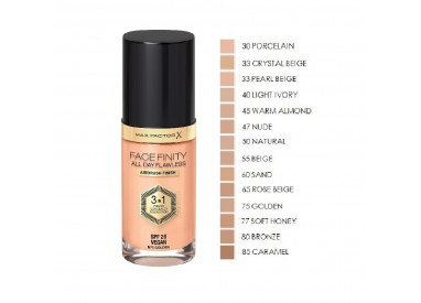 Max Factor Face Finity All Day Flawless 3 in 1 Foundation SPF20, Airbrush Finish
