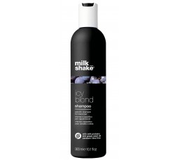 Milkshake Icy Blond Shampoo for Blond or Bleached Hair| Anti-yellow Shampoo 300ml